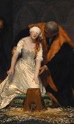 Paul Delaroche The Execution of Lady Jane Grey Spain oil painting artist